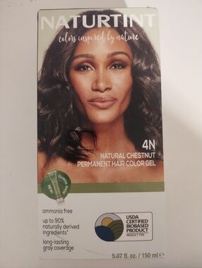 Naturtint Permanent Hair Color Dye- 4N Natural Chestnut 5.07 Fl Oz
